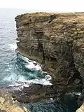Sea cliffs