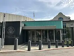 Embassy of the United States in Helsinki, Finland.