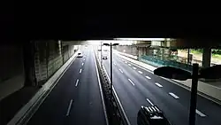 The expressway near Koyasu