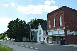 Buildings on Roush Street