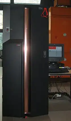 Big iron, an IBM z800 2066 mainframe