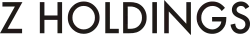 the logo has the words "Z Holdings" in black text