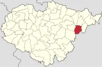 Location in Sălaj County