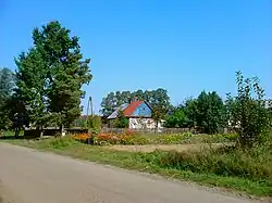 Buildings of the village of Zastawek