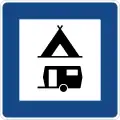Sign 365-60 Camping and caravan site