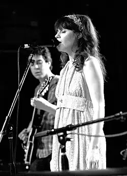 She & Him at The Mercy Lounge in Nashville, TN, 31 July 2008