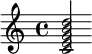 <c' e' g' b' d''>2