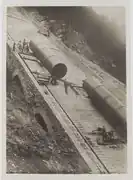 construction of the plant