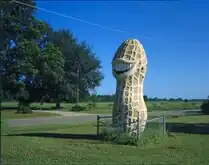 Jimmy Carter Peanut Statue