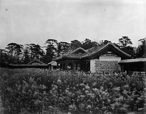 圓明園之宮殿皇上乘凉到此前時未破龍舟遊玩 No. 913, WAN-SHOU-SHAN.