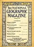National Geographic Magazine 1888 to present
