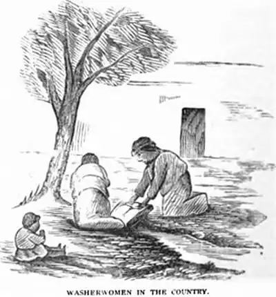 Washerwomen In The Country