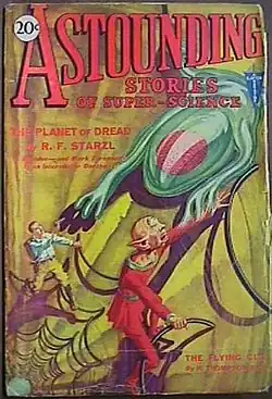 Astounding Stories cover image for August 1930