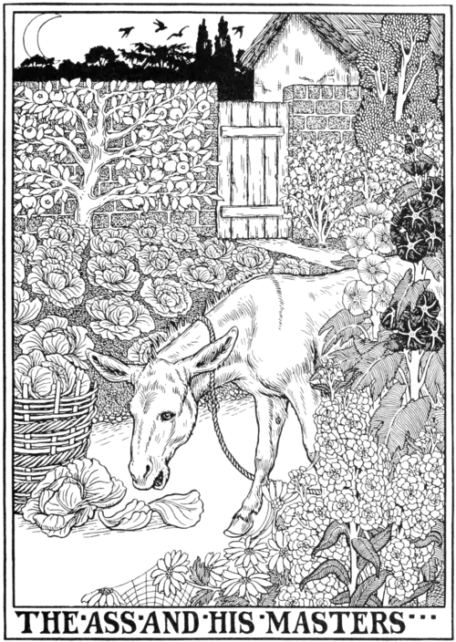 The Ass and his Masters.