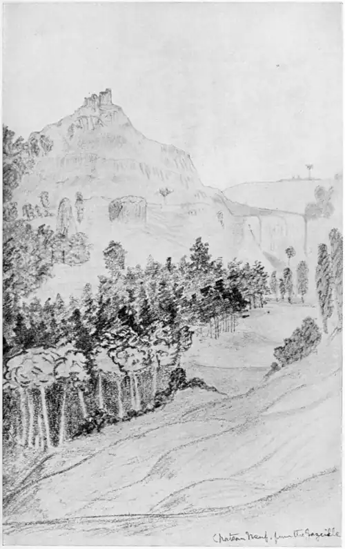 Chateau Neuf, from the Gazeille