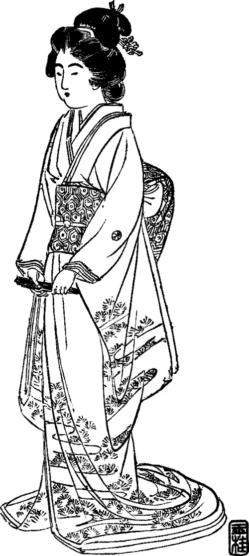 A Young Lady dressed for a Visit.