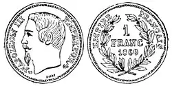 One Franc (Silver).
