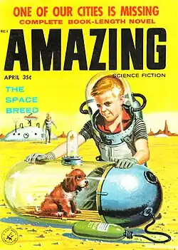 Amazing Science Fiction cover image for April 1958