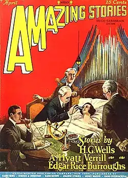 Amazing Stories cover image for April 1927