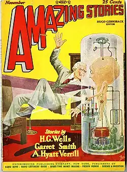 Amazing Stories cover image for November 1927