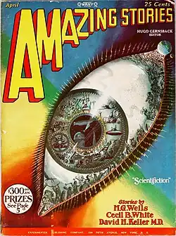 Amazing Stories cover image for April 1928