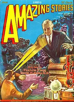 Amazing Stories cover image for June 1928