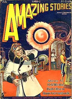 Amazing Stories cover image for July 1928