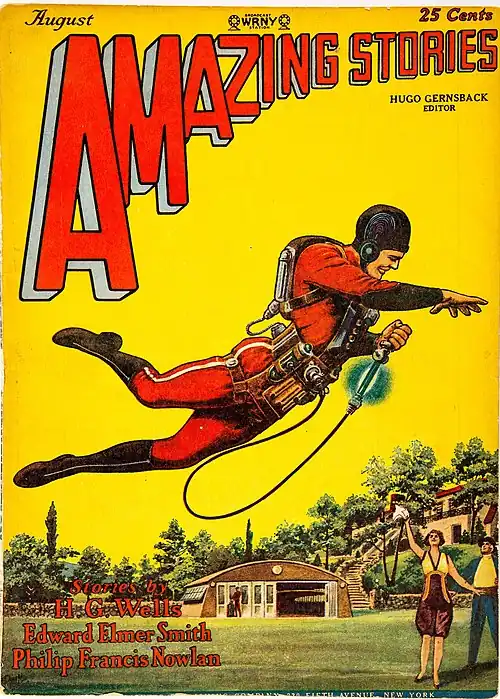 Amazing Stories cover image for August 1928