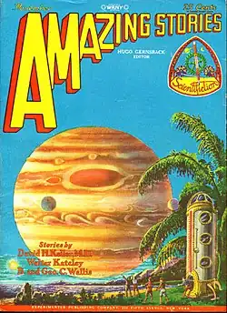 Amazing Stories cover image for November 1928