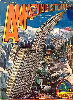 Amazing Stories cover image for January 1929