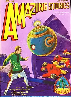 Amazing Stories cover image for March 1929