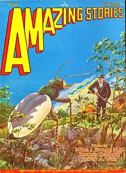 Amazing Stories cover image for June 1929