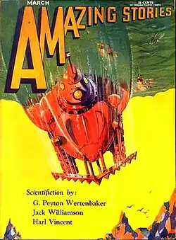 Amazing Stories cover image for March 1930