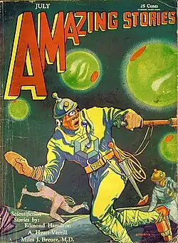 Amazing Stories cover image for July 1930