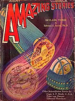 Amazing Stories cover image for August 1930