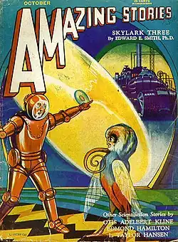 Amazing Stories cover image for October 1930