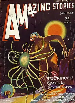 Amazing Stories cover image for January 1931