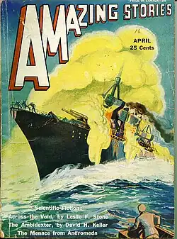 Amazing Stories cover image for April 1931