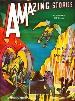 Amazing Stories cover image for February 1932