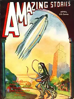 Amazing Stories cover image for April 1932