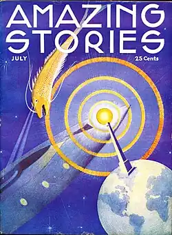Amazing Stories cover image for July 1933