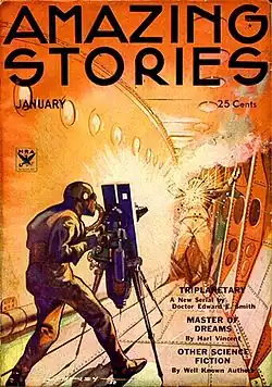 Amazing Stories cover image for January 1934