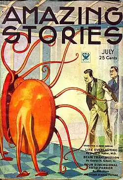 Amazing Stories cover image for July 1934