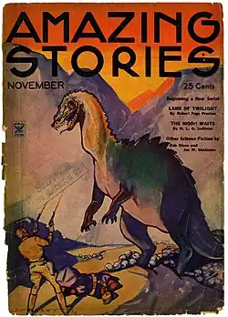 Amazing Stories cover image for November 1934