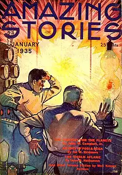 Amazing Stories cover image for January 1935