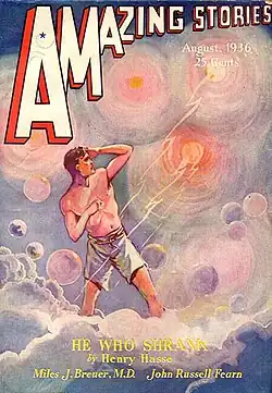 Amazing Stories cover image for August 1936