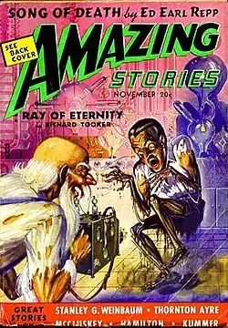 Amazing Stories cover image for November 1938