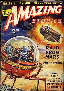 Amazing Stories cover image for March 1939