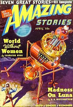 Amazing Stories cover image for April 1939