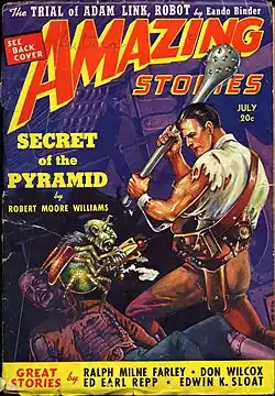 Amazing Stories cover image for July 1939
